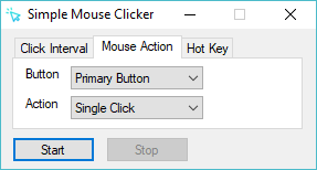 simple auto clicker